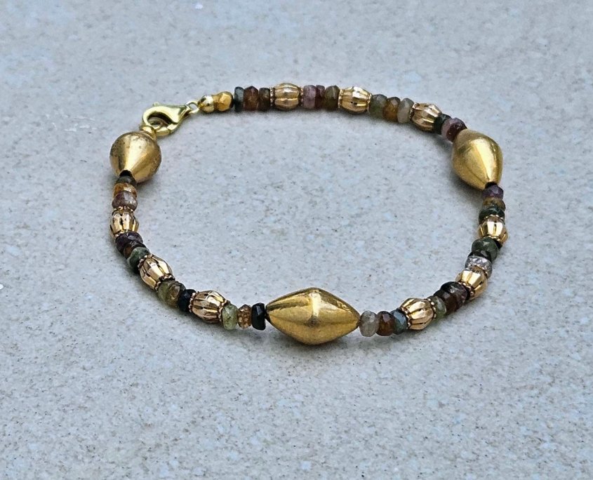 Arm,Turmalin+gold 04
